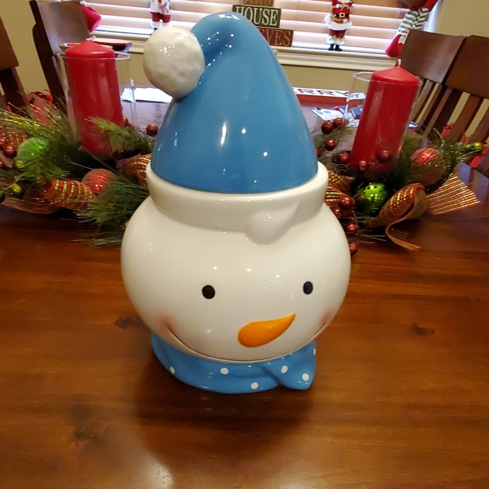 Snowman Cookie Jar